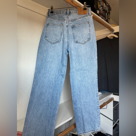 Light Blue Denim Jeans - Aritzia Jeans - The denim Forum Joni Jeans - Picture 3 of 7